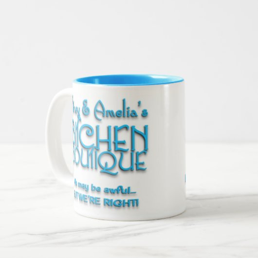 Bitchen Boutique Lefty Two-Tone Mok (Voorkant links)