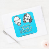 Bitchen Boutique Logo Square Stickers (6) (Envelop)