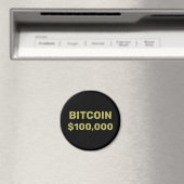 Bitcoin 100000 viering magneet (Insitu (Vaatwasser))