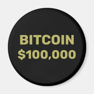 Bitcoin 100000 viering magneet