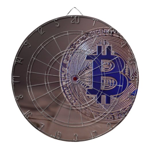 Bitcoin 8 dartbord (Voorkant)