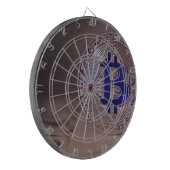 Bitcoin 8 dartbord (Voorkant Links)