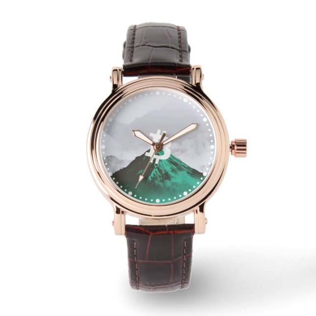 Bitcoin All-Time-High (ATH) Horloge (Voorkant)