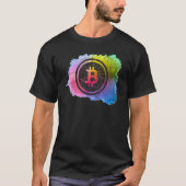Bitcoin Art Trader Miner Hodl Token Crypto T-shirt (Voorkant)