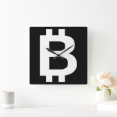 Bitcoin B Cool Horloge murale (Maison)