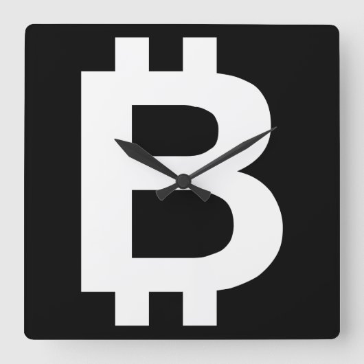 Bitcoin B Cool Horloge murale (Recto)