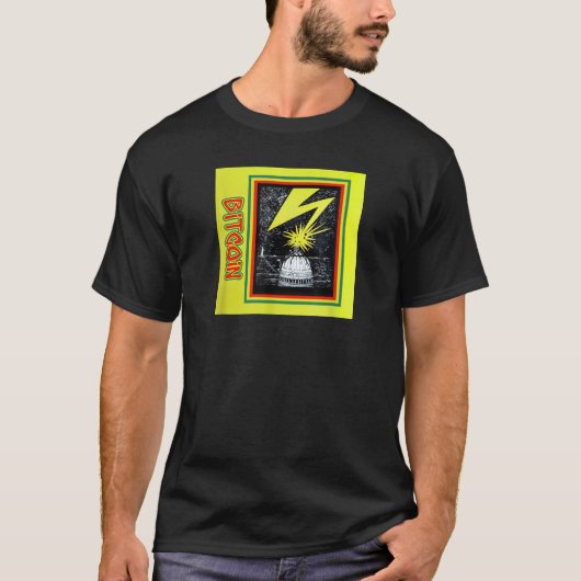 Bitcoin Bad Brains Crypto Apparel T-Shirt (Voorkant)