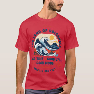Bitcoin Beach El Salvador El Zonte T-shirt