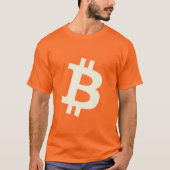 Bitcoin Big ₿ T-shirt (Voorkant)
