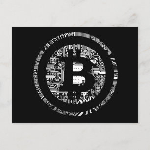 Bitcoin Black Briefkaart