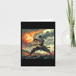 Bitcoin Black Strap Judo Martial Arts Karate Kaart