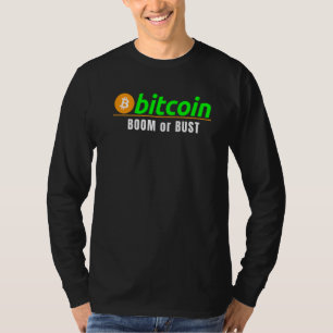 Bitcoin Boem of Bankroet Bitcoin Blockchain Hodl T-shirt