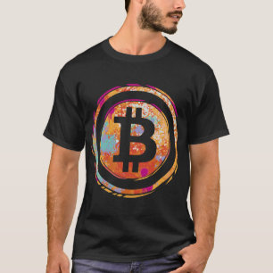 BITCOIN BTC Coinholder Crypto houder Blok T-shirt
