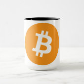 Bitcoin BTC Logo | Tasse (Centre)