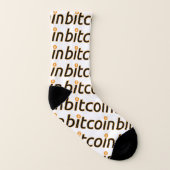 Bitcoin BTC Mélangez N Correspondances Chaussettes (Droite extérieur)