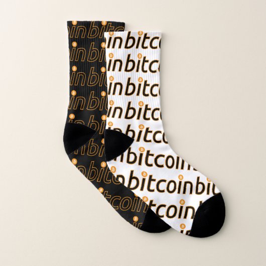 Bitcoin BTC Mélangez N Correspondances Chaussettes (Paire)