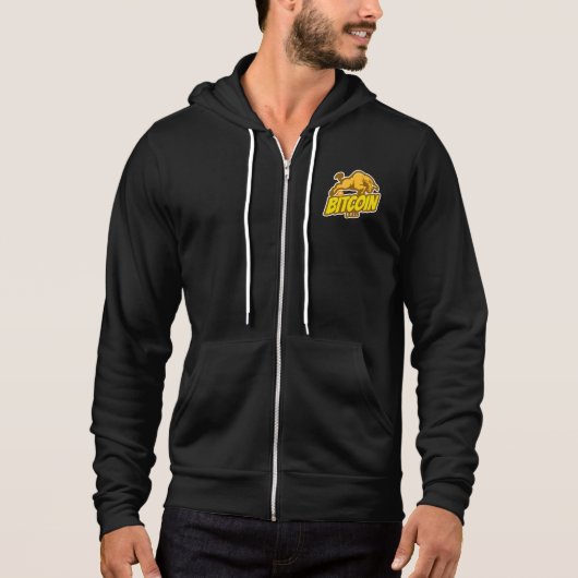 Bitcoin Bull run - BTC Crypto Hoodie (Voorkant)