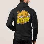 Bitcoin Bull run - BTC Crypto Hoodie (Achterkant)