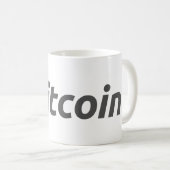 Bitcoin café Mug (Devant droit)