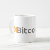 Bitcoin Cash BCH Logo 8-Bit | Tasse (Devant gauche)