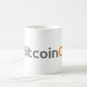 Bitcoin Cash BCH Logo 8-Bit | Tasse (Centre)
