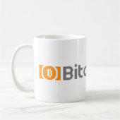 Bitcoin Cash BCH Logo 8-Bit | Tasse (Gauche)