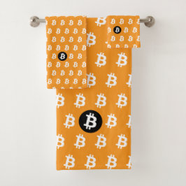 Bitcoin Classic Oranje Bad Handdoek