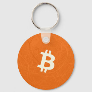 Bitcoin Classic Oranje (Neuron) Sleutelhanger