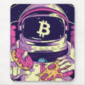 BITCOIN-Crypto Astronaut Muismat (Voorkant)