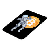 BITCOIN -Crypto astronaut- naar de maan Magneet (Linkerzijde)