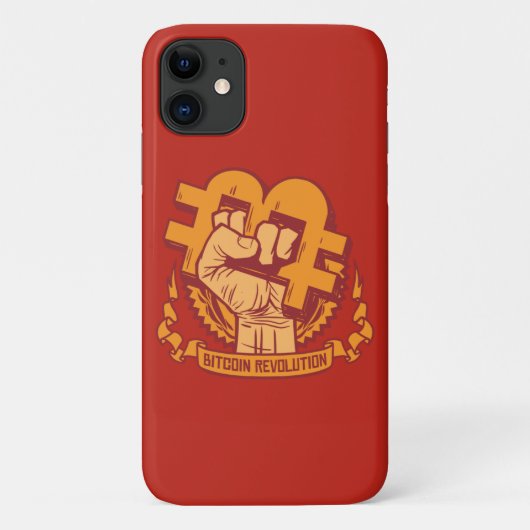 Bitcoin Cryptovaluta Revolutie Case-Mate iPhone Case (Achterkant)