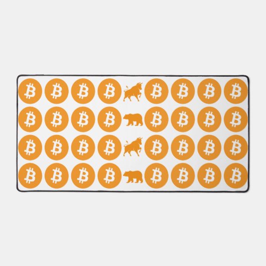 Bitcoin Desk Mat (Voorkant)