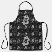 Bitcoin Digital Cryptocurrency Money Design Schort (Voorkant)