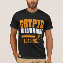 Bitcoin en Cryptocurrency T-Shirt Design