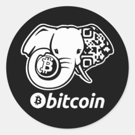 Bitcoin Event Item Ronde Sticker