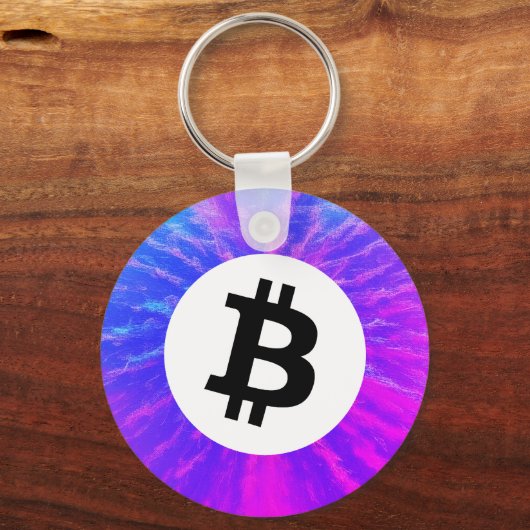 Bitcoin Frequency Sleutelhanger (Achterkant)