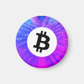 Bitcoin Frequentie Magneet (Voorkant)