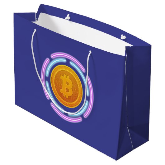 BITCOIN GROOT CADEAUZAKJE (Achterkant Gekanteld)