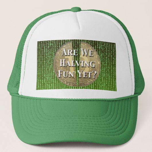 Bitcoin Halving Event Trucker Pet (Voorkant)