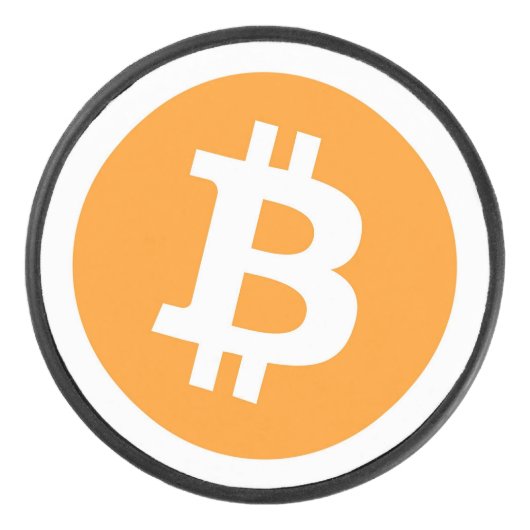Bitcoin Hockey Puck (Voorkant)