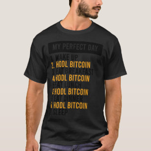 Bitcoin HODL Meme BTC Idee voor een Bitcoiner 1 T-shirt