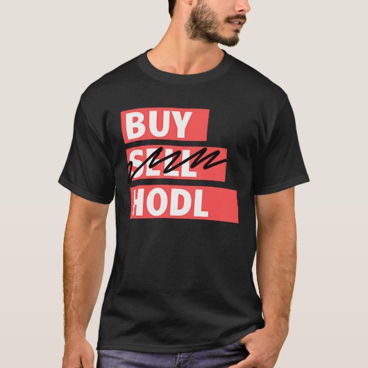 Bitcoin Hodl T-shirt (Voorkant)