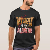 BITCOIN IS MIJN VALENTIJN Fun Maximalist T-shirt (Voorkant)