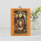 Bitcoin kennis bedankkaart (Staand voorkant)