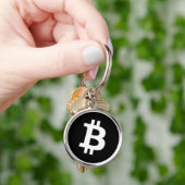 Bitcoin Keyring Tag Sleutelhanger (Hand)