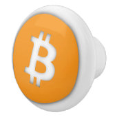 Bitcoin Knob Keramische Knop (Rechts)