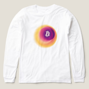 Bitcoin Kunst (Wit) Tri-Blend Shirt