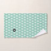 Bitcoin Licht Teal Bad Handdoek (Handdoek)