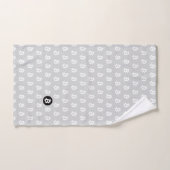 Bitcoin Lichtgrijs Bad Handdoek (Handdoek)