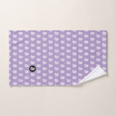 Bitcoin Light Purple Bad Handdoek (Handdoek)